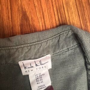 Nicole Miller Women's Olive Chinos